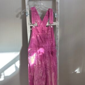 We The Free Pink Ziggy Overalls